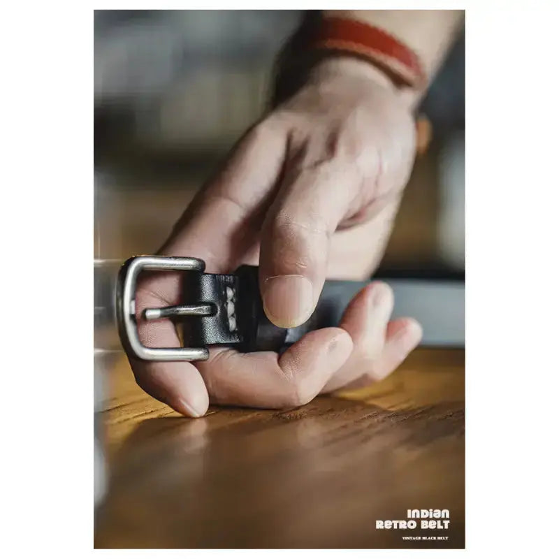 Cowhide Belt Genuine Leather | Men&