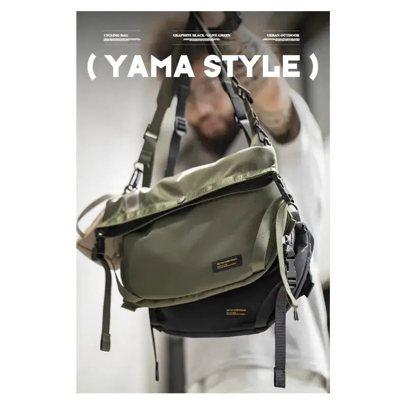 Crossbody Bags Men Multifunctional | Shoulder Messenger Bag Amekaji