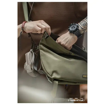 Crossbody Bags Men Multifunctional | Shoulder Messenger Bag Amekaji