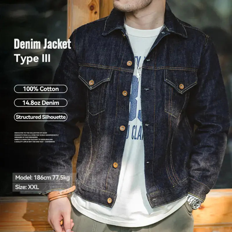 Denim Jackets Heavyweight Cotton | Men&
