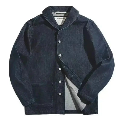 Denim Jackets Heavyweight Cotton | Men's Retro Jacket Maden