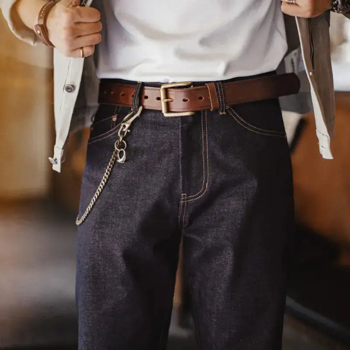 Denim Jeans Straight Fit | Men&