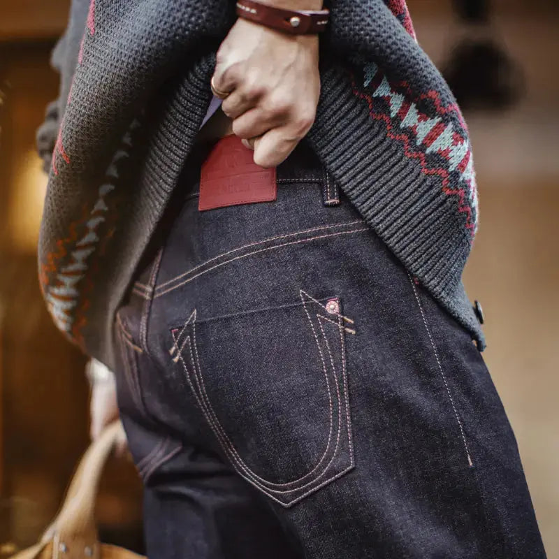 Denim Jeans Straight Fit | Men&