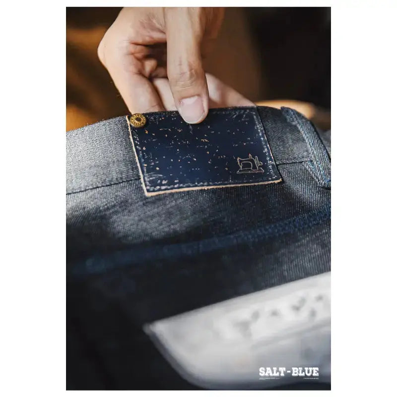 Denim Jeans Straight Fit | Men's New Retro 13oz Selvage Raw Amekaji