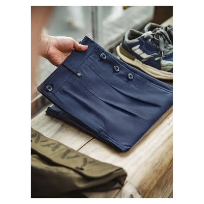 Gurkha Double Pleated Shorts | Men's Retro Casual Pants&nbsp; Amekaji