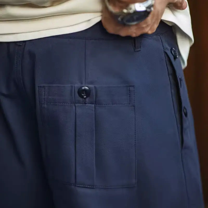 Gurkha Double Pleated Shorts | Men's Retro Casual Pants&nbsp; Amekaji