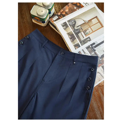 Gurkha Double Pleated Shorts | Men's Retro Casual Pants&nbsp; Amekaji