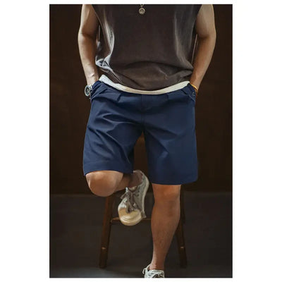 Gurkha Double Pleated Shorts | Men's Retro Casual Pants&nbsp; Amekaji