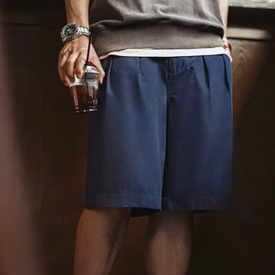 Gurkha Double Pleated Shorts | Men's Retro Casual Pants&nbsp; Amekaji