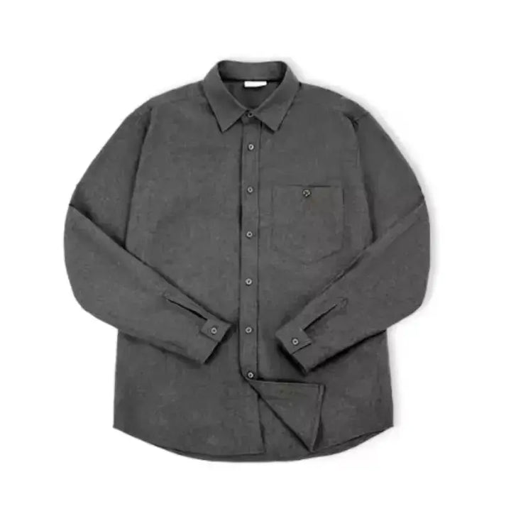 Men Cotton Shirts Business | Long Sleeve Shirt Flannel Amekaji