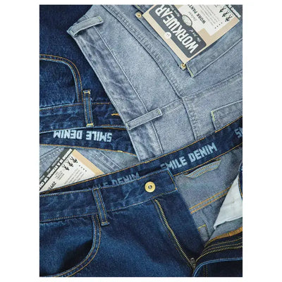 Men Denim Retro Jeans | 12.8oz Retro Loose Straight Jeans Amekaji