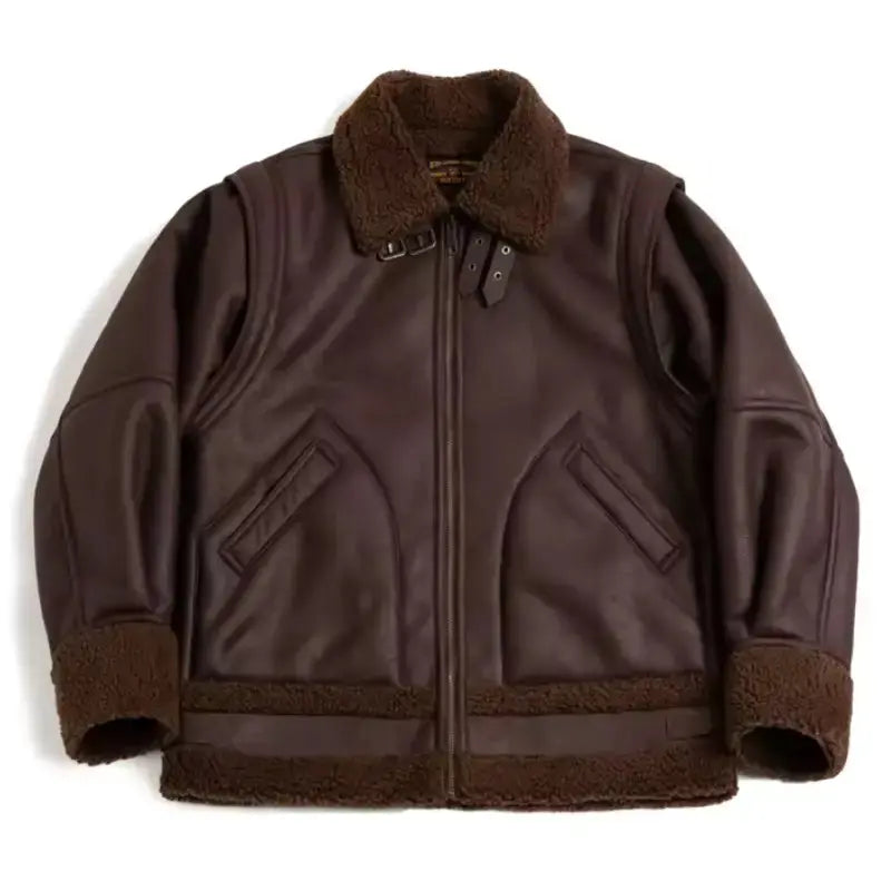 Men Jacket Vintage Workwear | Padded Fleecing Oversize Coat Amekaji