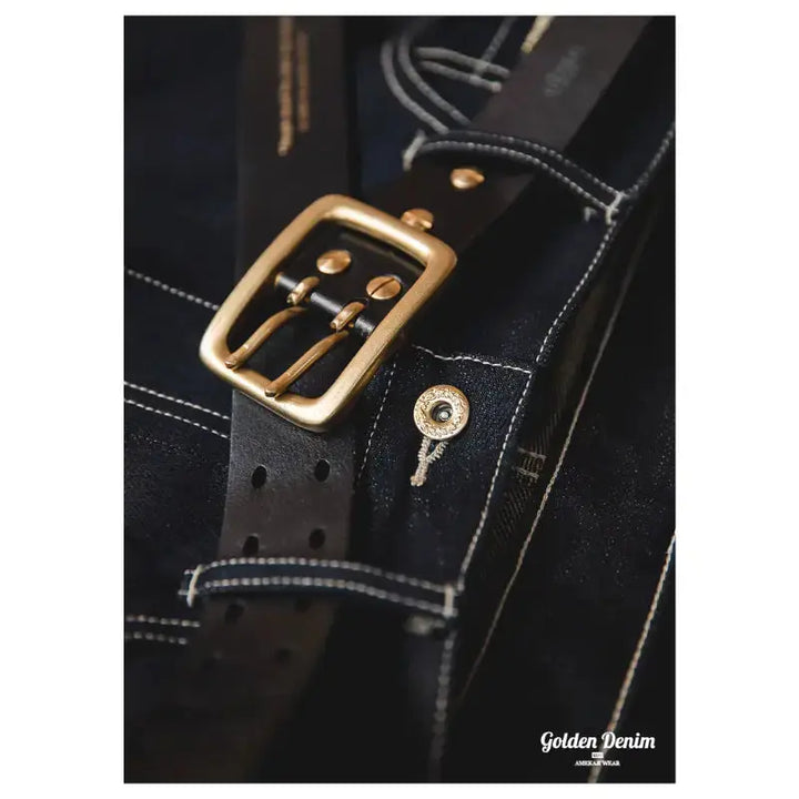 Mens Heavyweight Denim Jeans | Vintage 15oz Straight Fit Jeans Amekaji