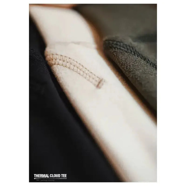 Mens High Neck Warm | Long SleeveThermal Underwear Amekaji