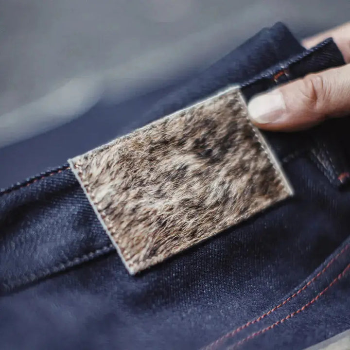 Mens Raw Denim Jeans | Selvedge Jeans Straight Leg Amekaji