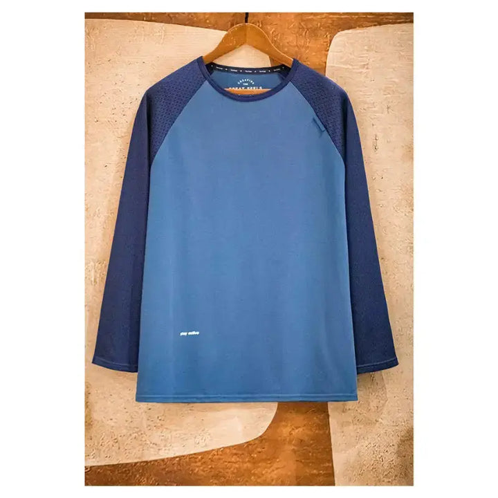 Mens Spring Round Neck | Pullover Breathable Layering Tee Maden