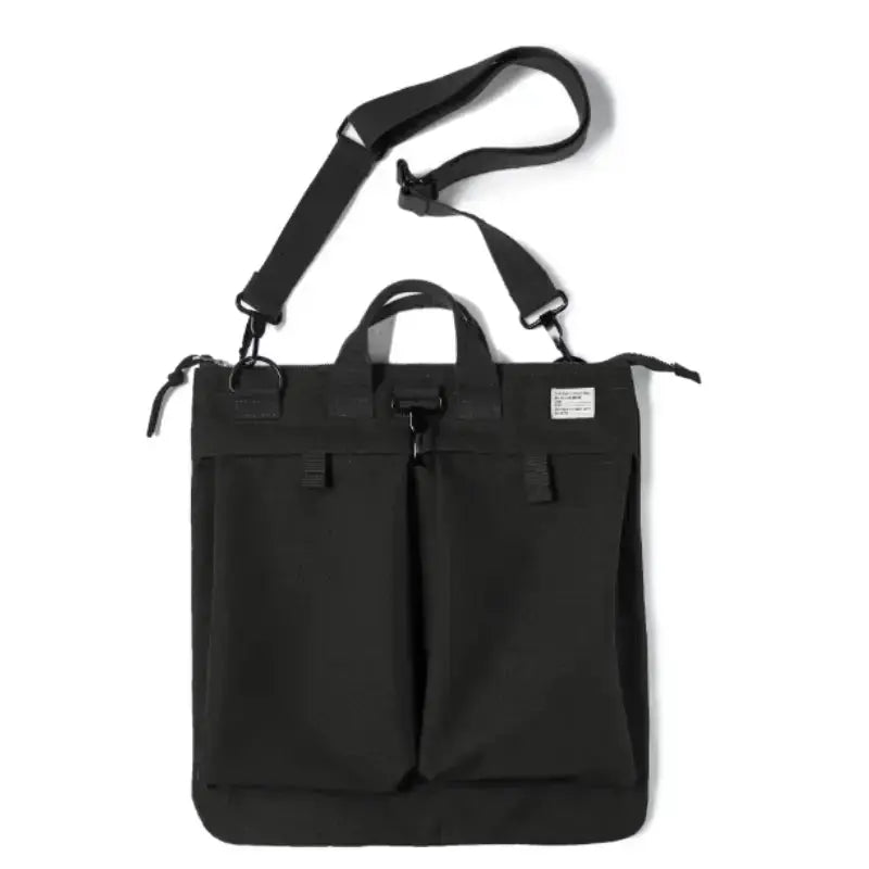 Military Flyers Helmet Bag | Canvas Crossbody Tote Amekaji