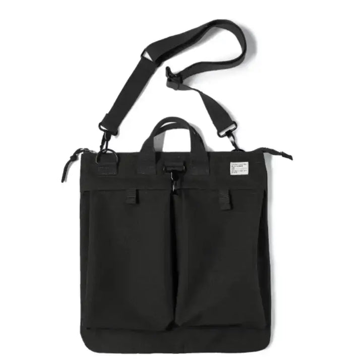 Military Flyers Helmet Bag | Canvas Crossbody Tote Amekaji
