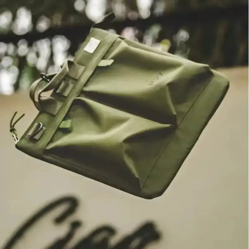 Military Flyers Helmet Bag | Canvas Crossbody Tote Amekaji