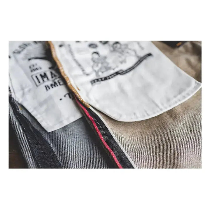 Raw Denim Jeans Tapered | Retro 11.6oz Regular Cotton Jeans Maden