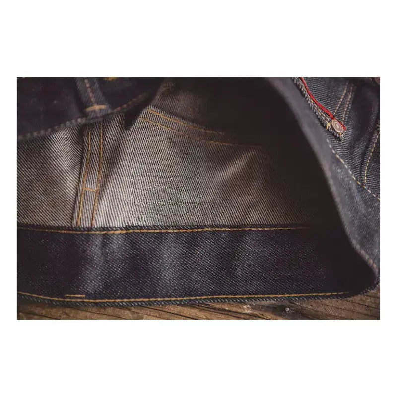 Raw Denim Jeans Tapered | Retro 11.6oz Regular Cotton Jeans Maden