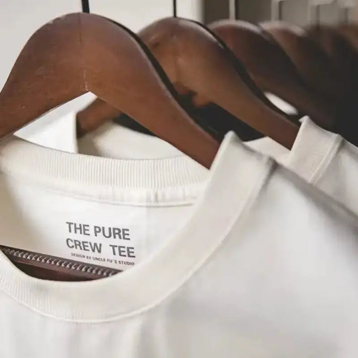 Round Neck Classic T-shirt | 1Pc/2Pcs Solid Men&