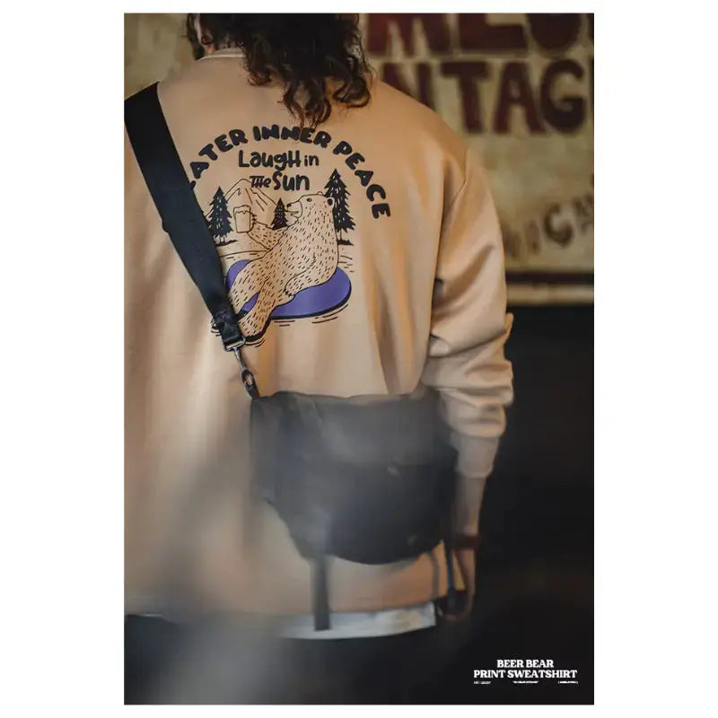 Round Neck Long Sleeve | Men Casual Loose Sweater Maden