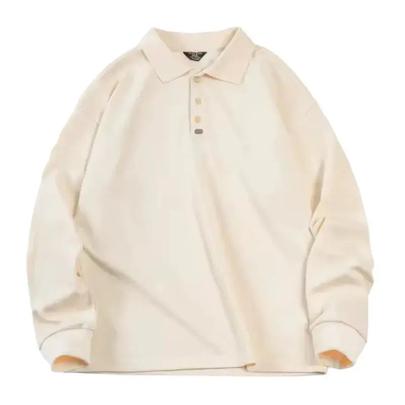 Spring Vintage Oversize Polo | Men Business Casual Tops Amekaji