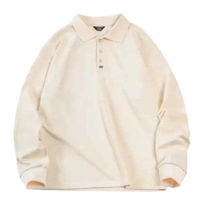Spring Vintage Oversize Polo | Men Business Casual Tops Amekaji