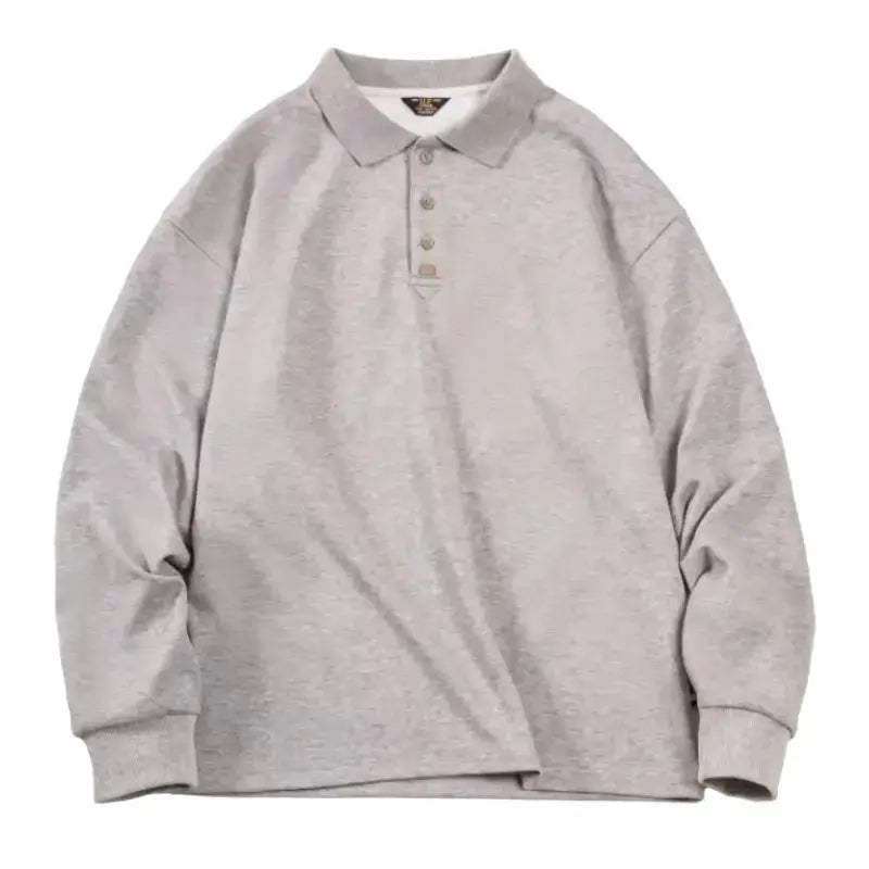 Spring Vintage Oversize Polo | Men Business Casual Tops Amekaji