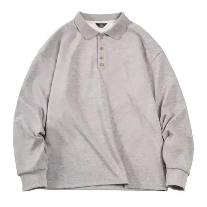 Spring Vintage Oversize Polo | Men Business Casual Tops Amekaji