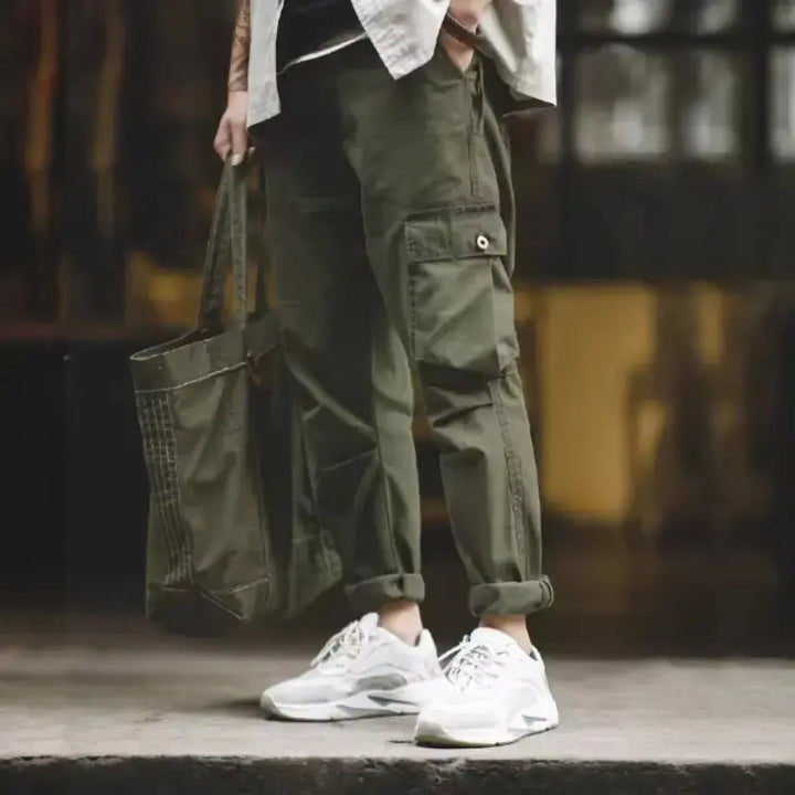Tactical Cargo Pants Green | Men&