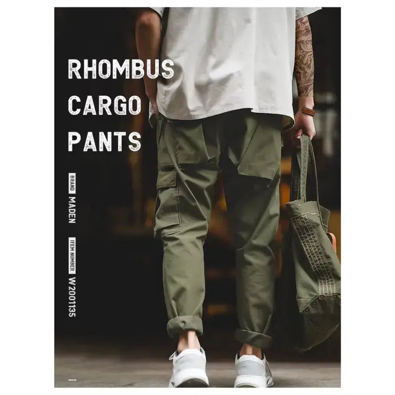 Tactical Cargo Pants Green | Men&