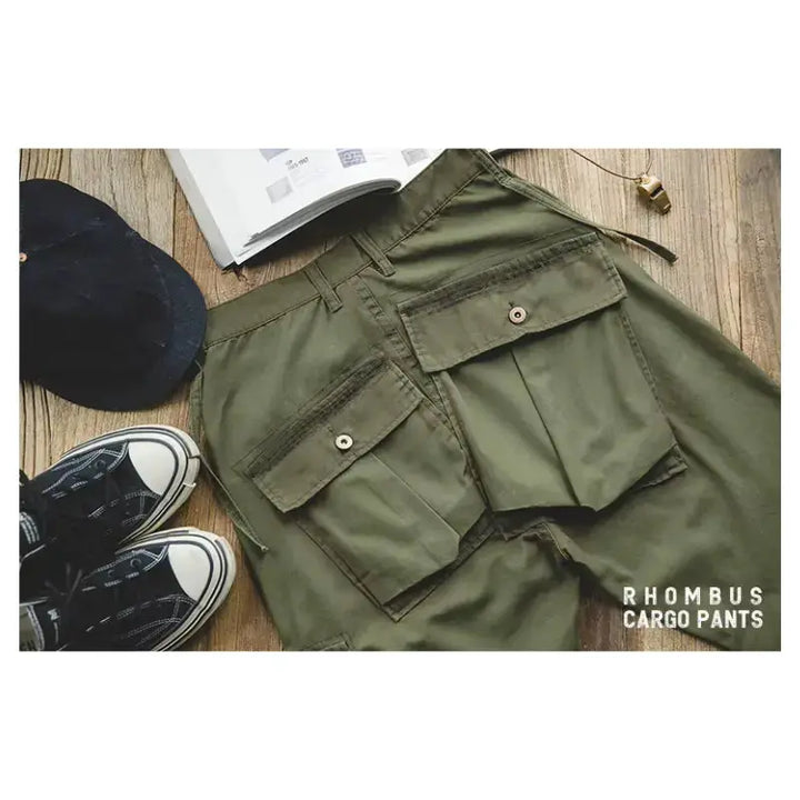 Tactical Cargo Pants Green | Men&