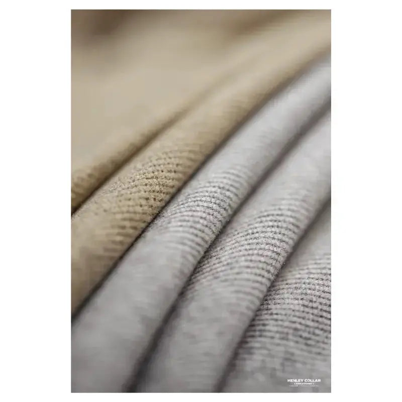 Tops Sweatshirt Henry Collar | Men&