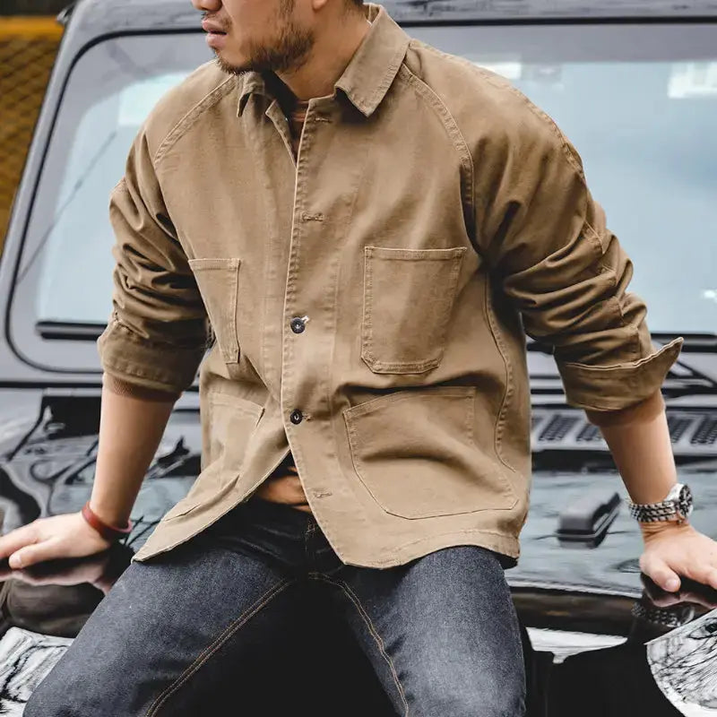 Vintage Chore Coat Jacket | Men&