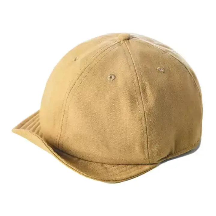 Vintage Denim Flip Cap | Retro American Workwear Baseball Hat Amekaji