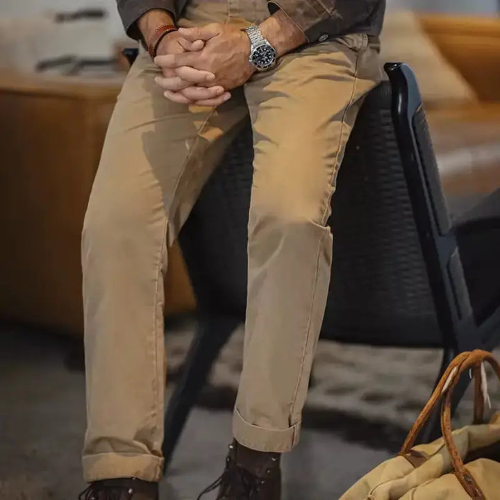 Vintage Heavyweight Casual Pants | Men&