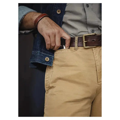 Vintage Heavyweight Casual Pants | Men's Workwear Straight Pants Amekaji