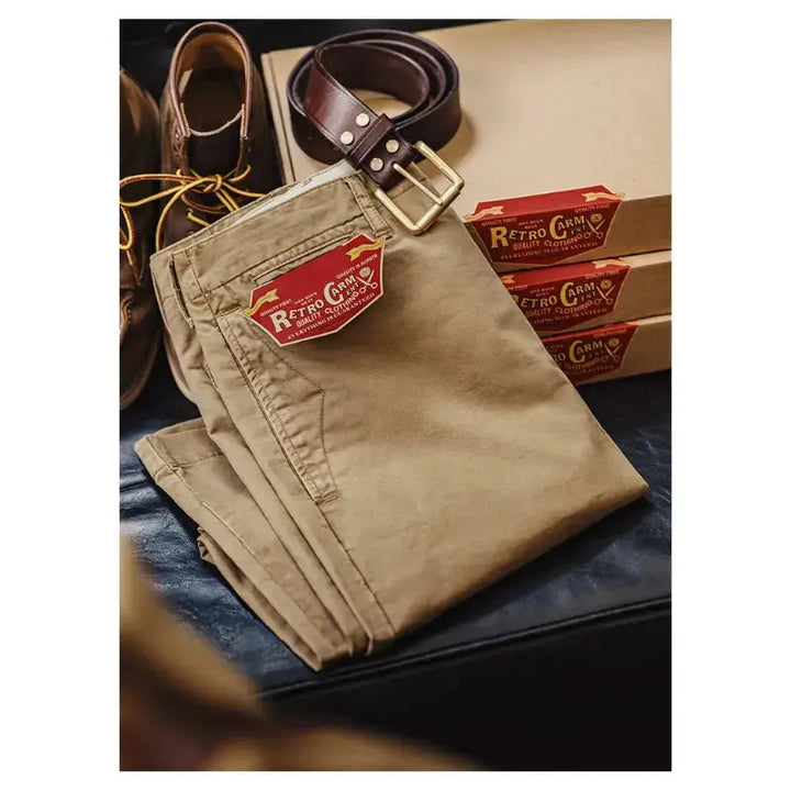 Vintage Heavyweight Casual Pants | Men&