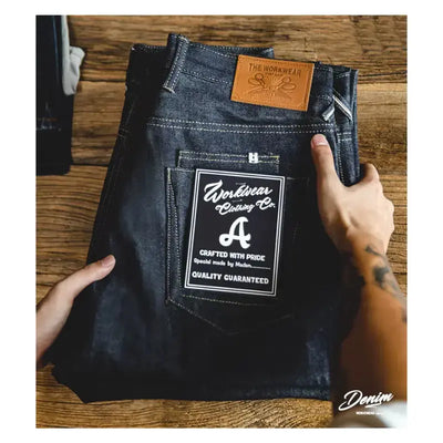 Vintage Heavyweight Denim Jeans | Men's Straight Selvedge Jeans Maden