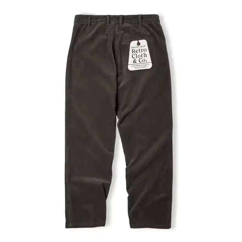 Vintage Loose Corduroy Pants | Men's Wide Leg Pants Striped Amekaji