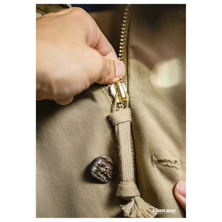 Vintage N1 Deck Jacket | Workwear Amekaji Military Jacket Amekaji