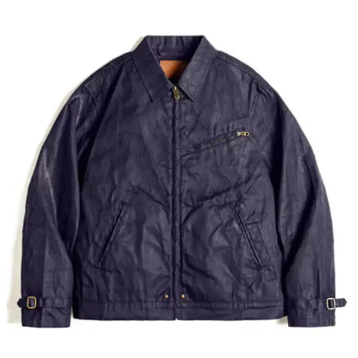 Vintage Oil Waxed Jacket | Men's Classic Slim Fit Jacket Amekaji