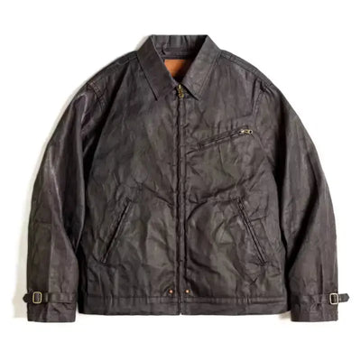 Vintage Oil Waxed Jacket | Men's Classic Slim Fit Jacket Amekaji