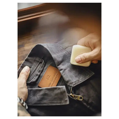 Vintage Oil Waxed Jacket | Men's Classic Slim Fit Jacket Amekaji