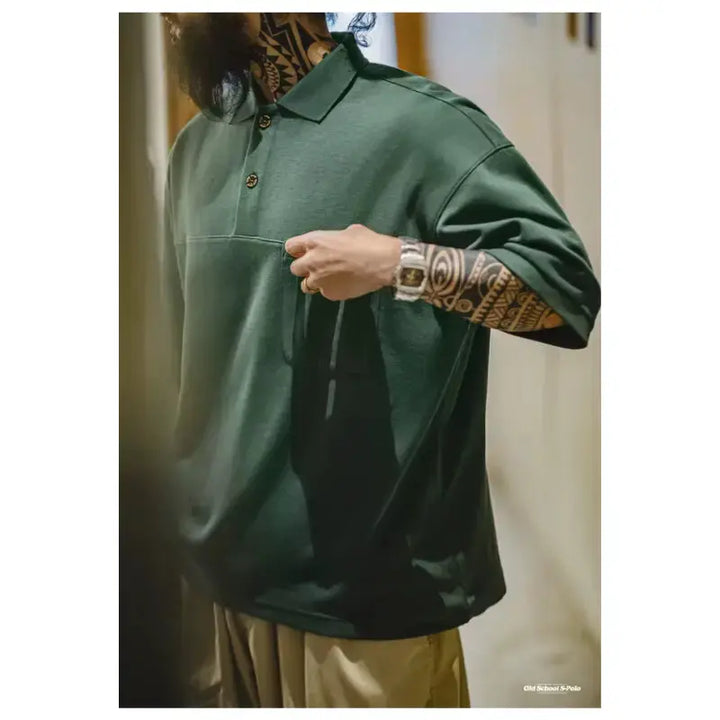 Vintage Short Sleeve Polo | Shirt Men&